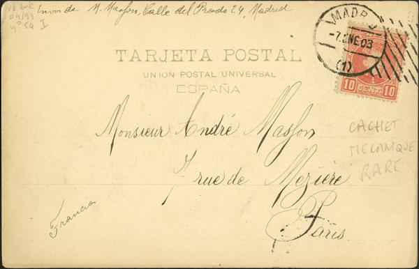 0000022202 - Madrid. Historia Postal