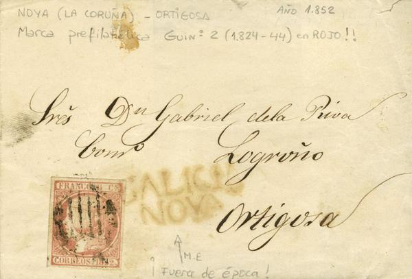 0000025345 - Galicia. Postal History