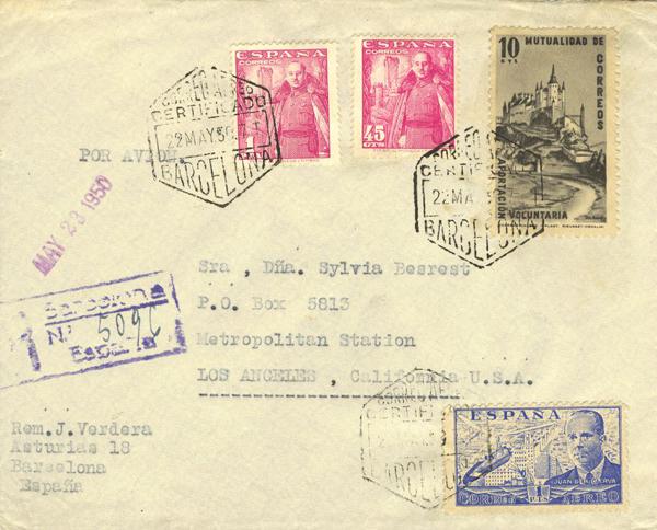 0000030245 - Spain. Spanish State Registered Mail