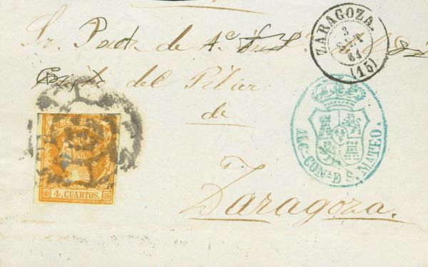 0000033954 - Aragon. Postal History