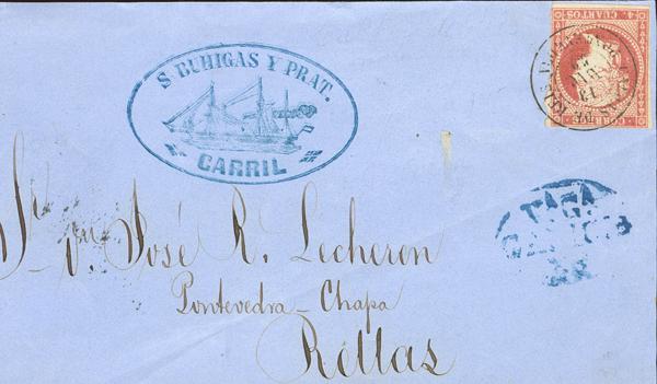 0000034076 - Galicia. Postal History