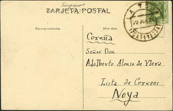 0000035416 - Galicia. Postal History