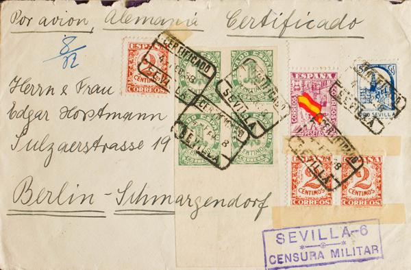 0000036750 - Spain. Spanish State Registered Mail