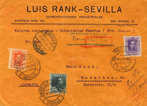 0000038978 - Spain. Spanish State Registered Mail