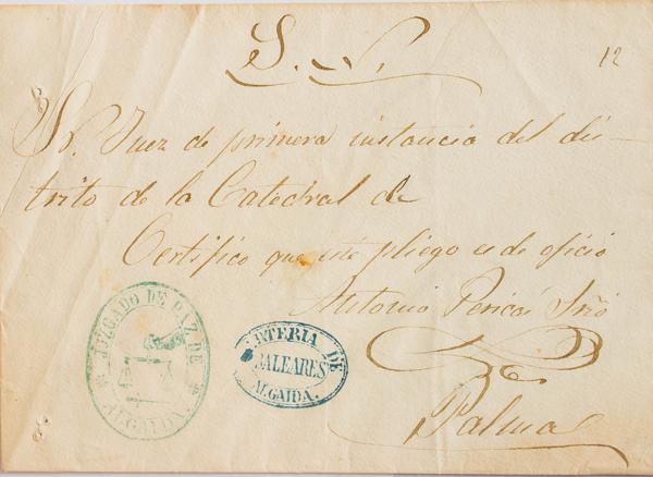 0000047342 - Islas Baleares. Historia Postal