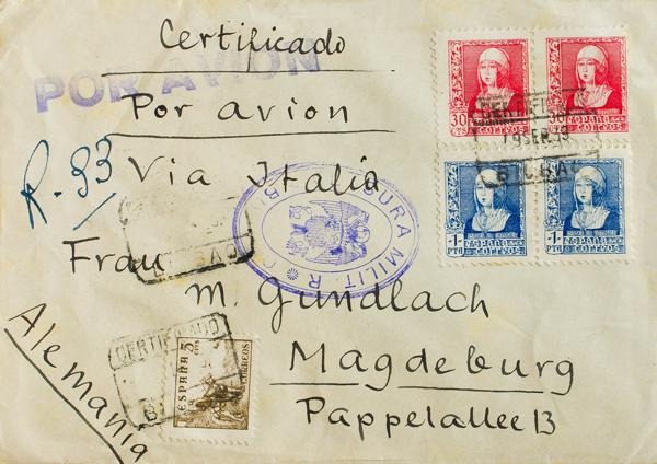 0000051605 - Spain. Spanish State Registered Mail