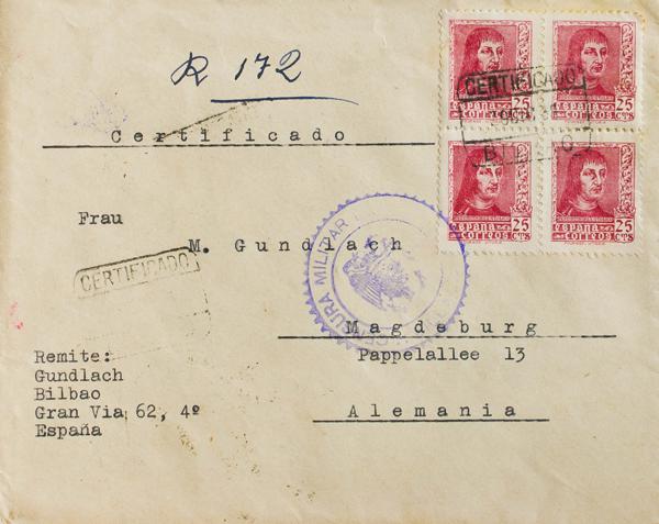 0000051643 - Spain. Spanish State Registered Mail