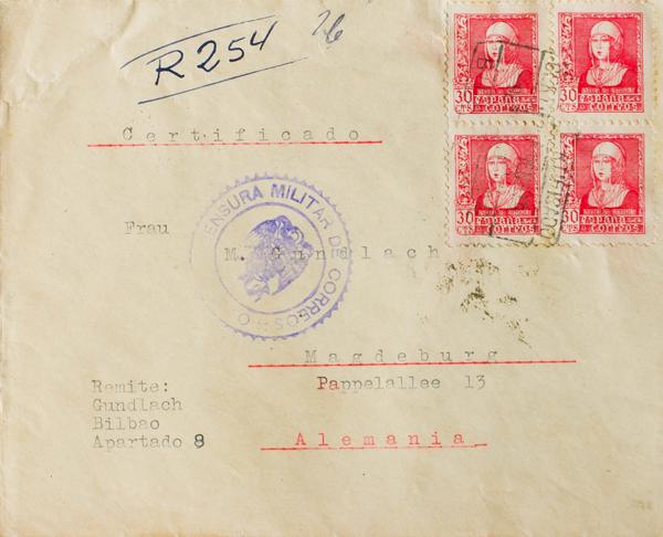 0000051644 - Spain. Spanish State Registered Mail