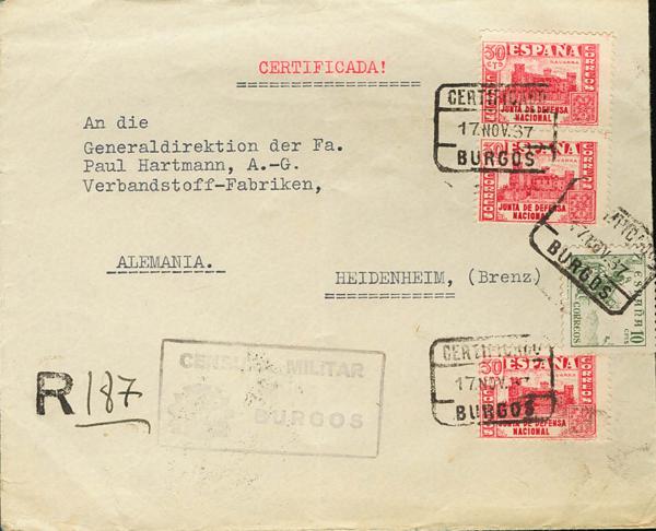0000052769 - Spain. Spanish State Registered Mail