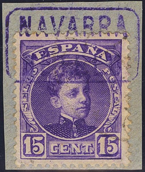 0000060854 - Navarra. Philately