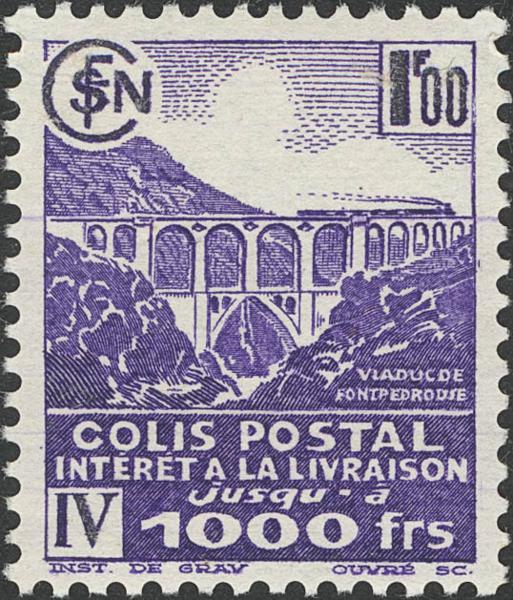 0000062799 - Francia. Paquetes Postales
