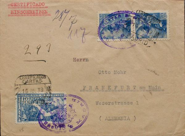0000069277 - Spain. Spanish State Registered Mail