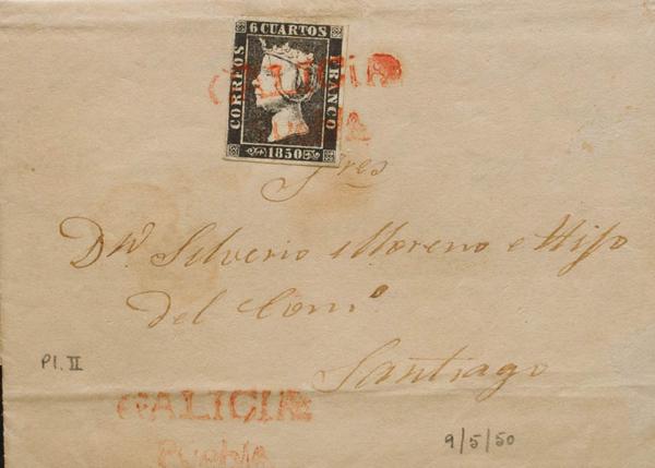 0000070039 - Galicia. Postal History
