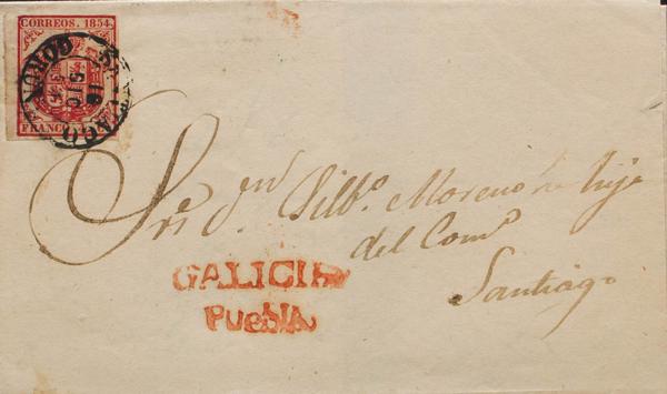 0000070185 - Galicia. Postal History