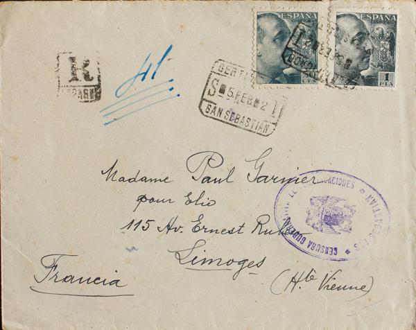 0000071039 - Spain. Spanish State Registered Mail