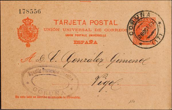 0000073593 - Galicia. Postal History