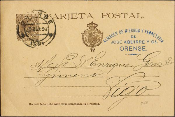 0000073596 - Galicia. Postal History