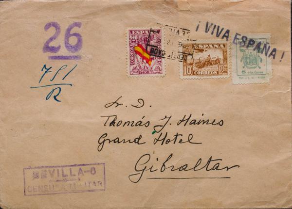 0000074588 - Spain. Spanish State Registered Mail