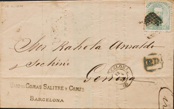 0000077482 - Cataluña. Historia Postal