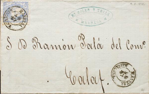 0000079222 - Cataluña. Historia Postal