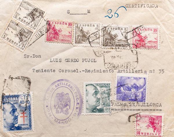 0000100726 - Spain. Spanish State Registered Mail