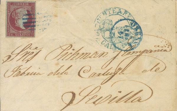 0000101245 - Galicia. Postal History