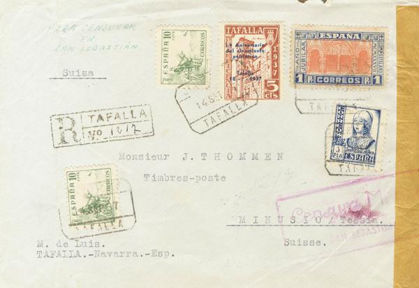0000110516 - Spain. Spanish State Registered Mail