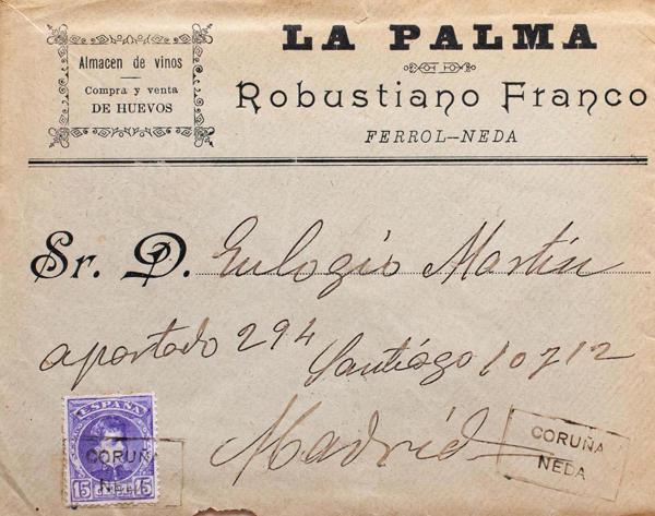 0000110651 - Galicia. Postal History