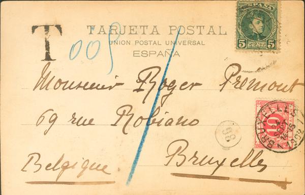 0000112792 - España. Alfonso XIII Correo Aéreo