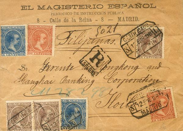 0000114183 - España. Alfonso XIII Correo Certificado