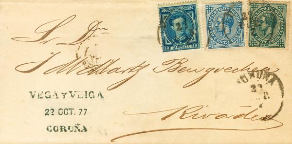 0000114240 - Galicia. Postal History