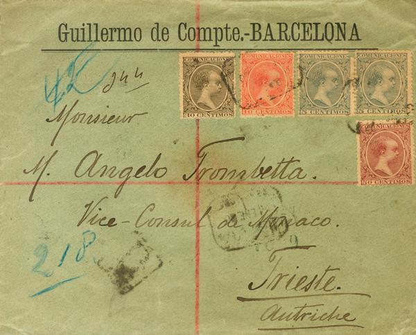 0000114254 - España. Alfonso XIII Correo Certificado