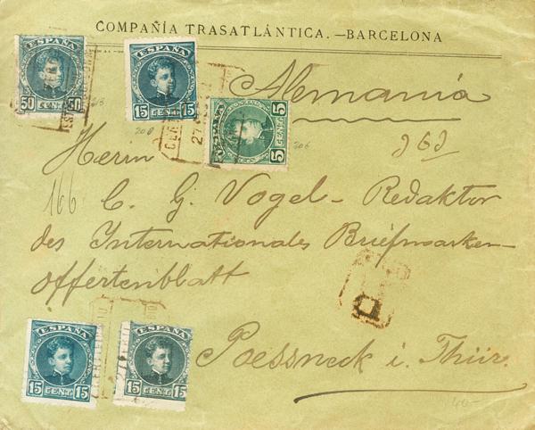 0000114591 - España. Alfonso XIII Correo Certificado