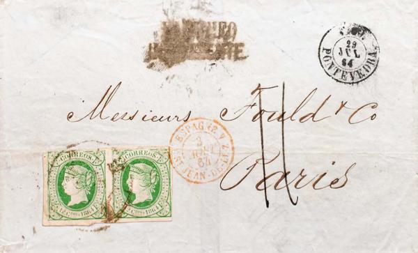 0000115436 - Galicia. Postal History