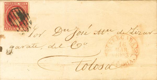 0000116075 - Basque Country. Postal History