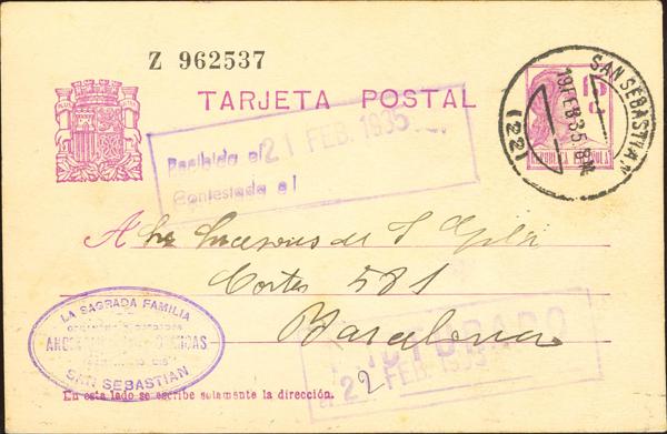 0000117114 - País Vasco. Historia Postal