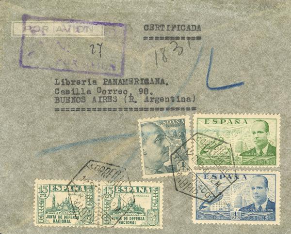 0000117136 - Spain. Spanish State Registered Mail