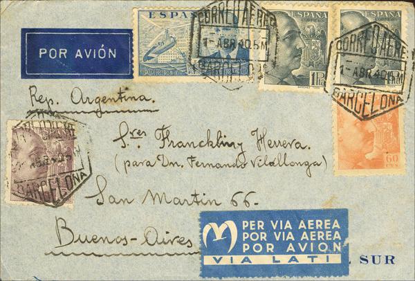 0000117138 - Spain. Spanish State Air Mail