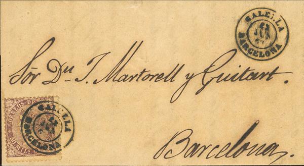 0000117170 - Catalonia. Postal History