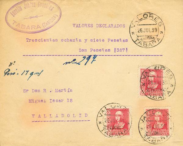 0000117763 - Castile and Leon. Postal History