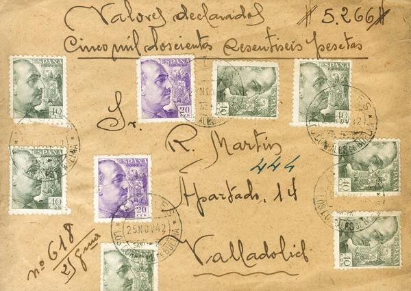 0000117767 - Spain. Spanish State Registered Mail