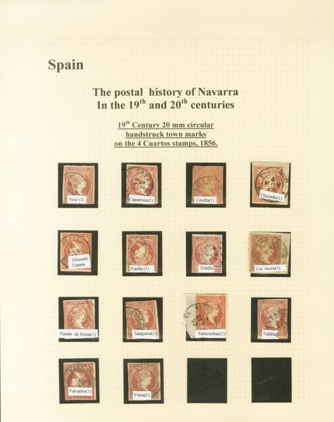 0000117816 - Navarra. Philately