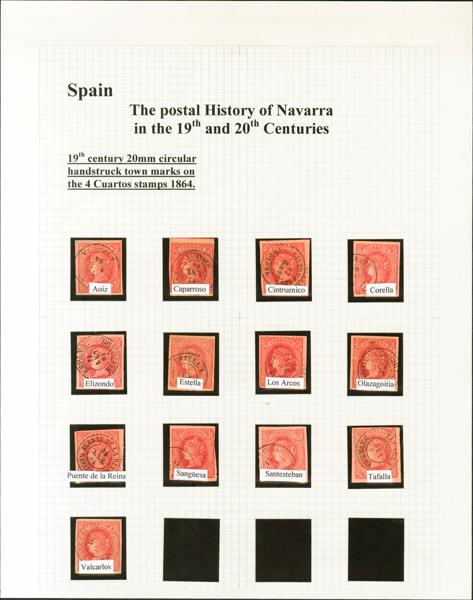 0000117818 - Navarra. Philately