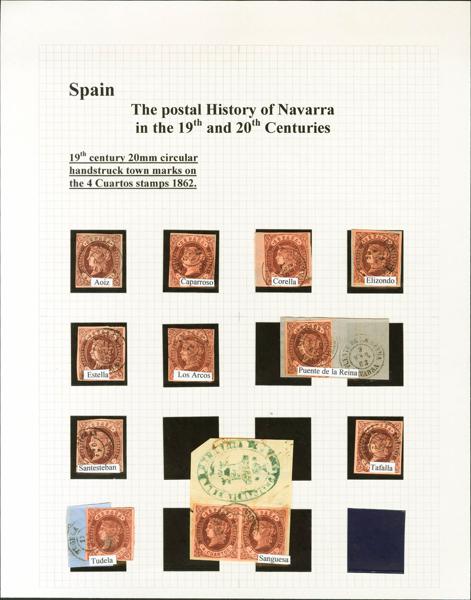 0000117819 - Navarra. Philately