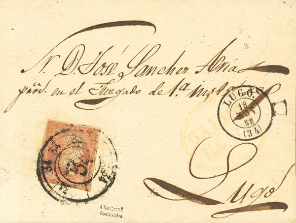 0000118153 - Galicia. Postal History