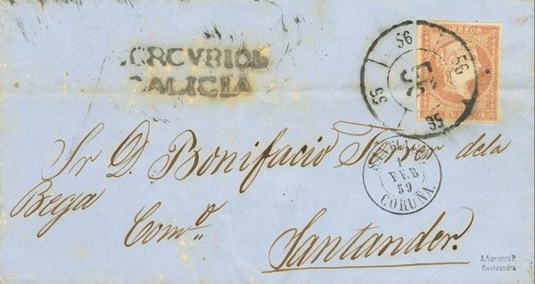 0000118184 - Galicia. Postal History