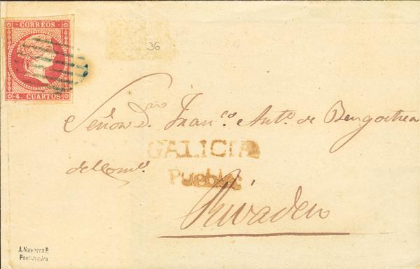 0000118186 - Galicia. Postal History