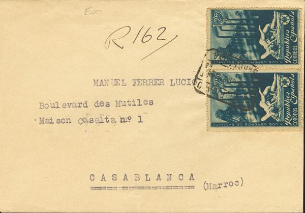 0000118423 - España. República Española Correo Certificado