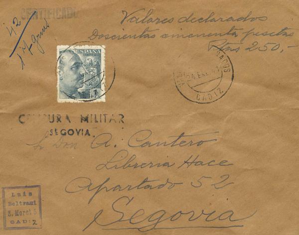 0000118426 - Spain. Spanish State Registered Mail