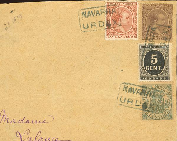 0000118430 - Navarra. Philately